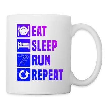 Men's Running Cross Country Running Race - Mug - white - Right