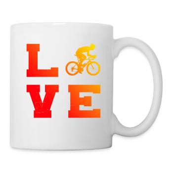 Herren Rennradfahren Roadbike Rennradfahrer - Tasse - Weiß - Rechts