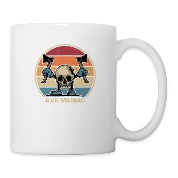Axe Maniac Axe Throwing Competition Game Axe - Mug - white - Right