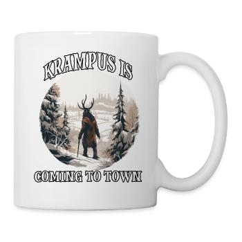 Krampus T | Krampus Kostüm | Schauriger - Tasse - Weiß - Rechts