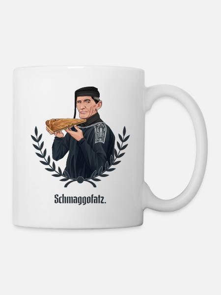 Rieser Grantler // Illustration - Tasse - Weiß