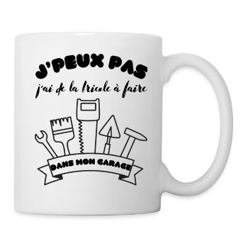 Men's, Women's, Humorous, Humorous T-Shirt Gift - Mug - white - Right