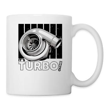 its Turbo Time - Vintage Boost Design - Mug - white - Right