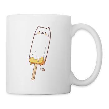 A cute popsicle cat - Mug - white - Right