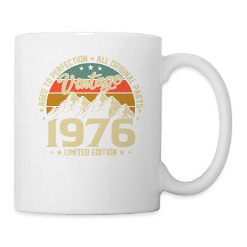 Legendarisches Geburtsjahr 1976 - Tasse - Weiß - Rechts