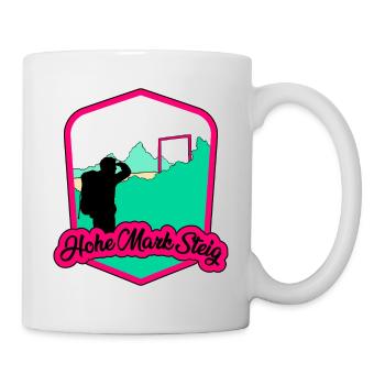 Hohe Mark Steig - Tasse - Weiß - Rechts