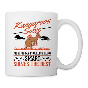 Kangaroo Australia Kangaroo - Mug - white - Right