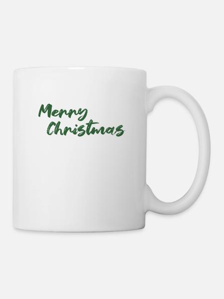 Merry Christmas - Tasse - Weiß
