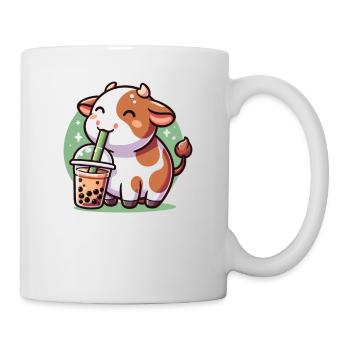 Kawaii Cows Bubble Tea Boba Cow - Mug - white - Right