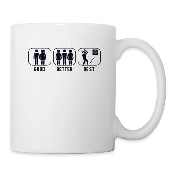 Bon Meilleur Meilleur Lancer De Hache Jeu De Lancer De Hache - Mug blanc - blanc - Droite