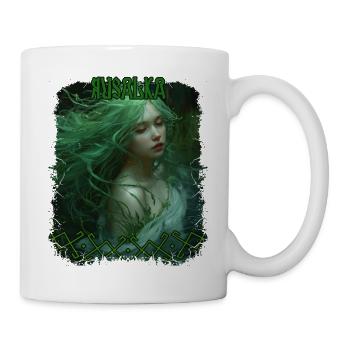 Rusalka Slavic Myhology Folklore Creature - Mug - white - Right