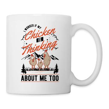 Chickens, Chicken Breeding, Chicken, Farmer, Farmer - Mug - white - Right
