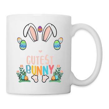 I'm The Cutest Bunny - Tasse - Weiß - Rechts