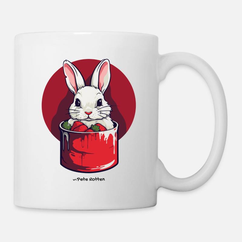 Häschen in der Dose - Tasse - Weiß