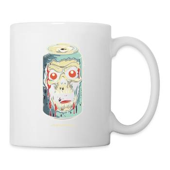 The Horror Skull Soda Can - Mug - white - Right