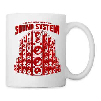 Le seul bon système est un système de sonorisation - Mug blanc - blanc - Droite