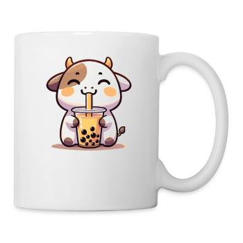 Kawaii Cows Bubble Tea Boba Cow - Mug - white - Right