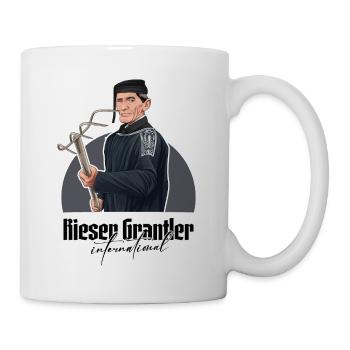 Rieser Grantler // Illustration - Tasse - Weiß - Rechts