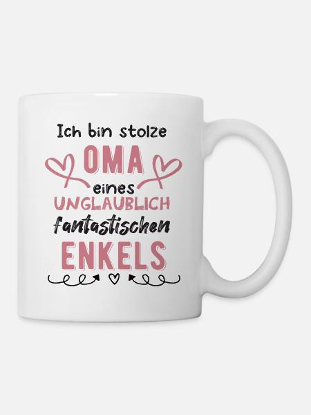 Stolze Oma - Tasse - Weiß