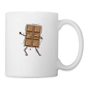 Bar Chocolate Can Karate Candy - Mug - white - Right