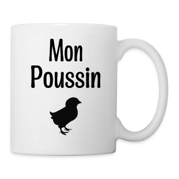 Mon Poussin, Bébé, Naissance, Amour, Famille - Mug blanc - blanc - Droite