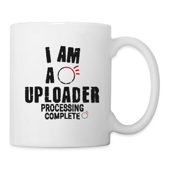 Upload - Tasse - Weiß - Rechts