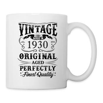 Vintage Made In 1930's 94 Years Of Being Awesome - Mug - white - Right