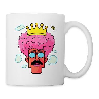 Der aktuelle queer Gay LGBTQ+ König Königin - Tasse - Weiß - Rechts