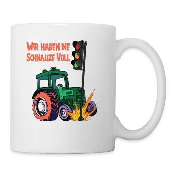The traffic lights have to go! We're fed - Mug - white - Right