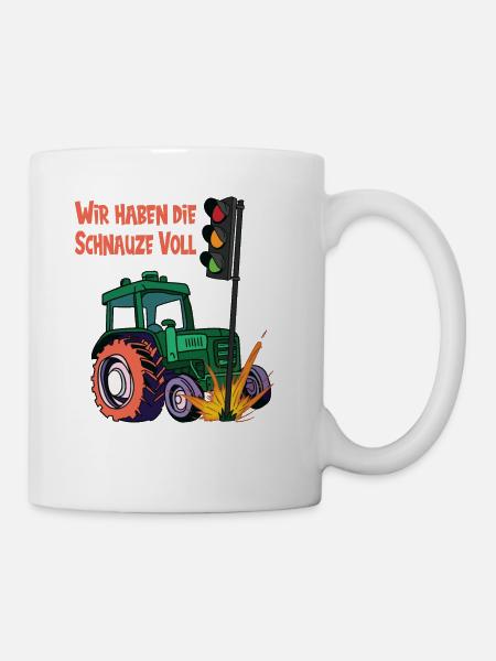 The traffic lights have to go! We're fed - Mug - white