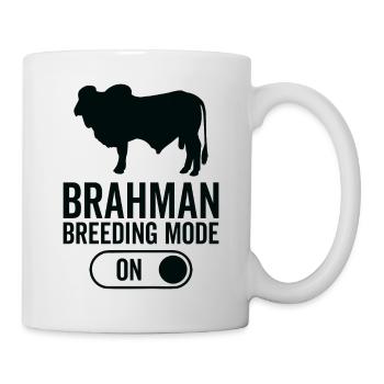 Mode d’élevage des vaches activé - Brahman - Mug blanc - blanc - Droite