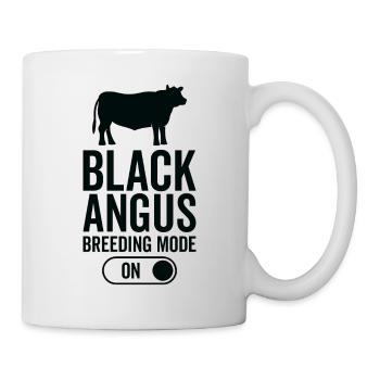 Cow Breeding Mode On - Black Angus - Mug - white - Right
