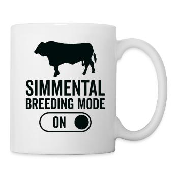 Kuhzuchtmodus Auf - SIMENTAL - Tasse - Weiß - Rechts