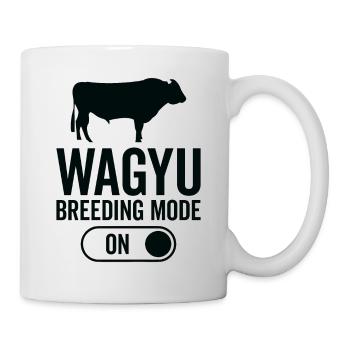 Cow Breeding Mode On - Wagyu - Mug - white - Right