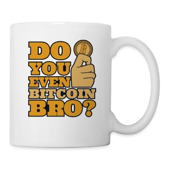 Avez-vous même Bitcoin Bro Crypto Crypto-monnaie - Mug blanc - blanc - Droite