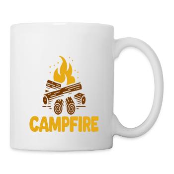 Master Of The Campfire - Tasse - Weiß - Rechts