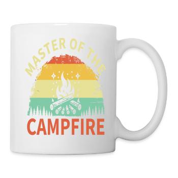 Master of the Campfire - Tasse - Weiß - Rechts