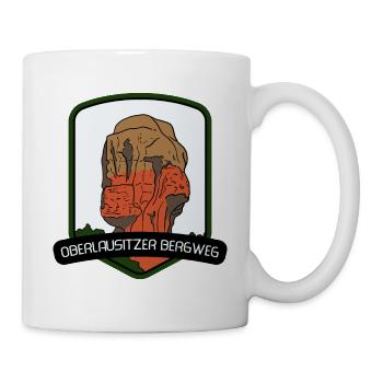 Upper Lusatian Mountain Trail - Mug - white - Right
