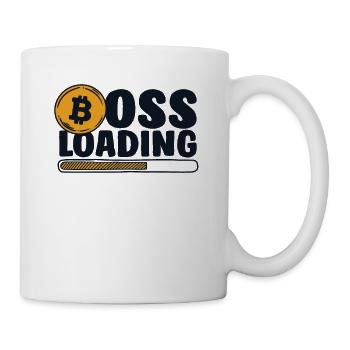 Loading Crypto Kryptowährung Blockchain - Tasse - Weiß - Rechts