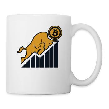 Blockchain Crypto Kryptowährung Crypto Trader - Tasse - Weiß - Rechts
