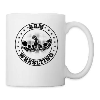 Arm Wrestler Arm Wrestling - Mug - white - Right