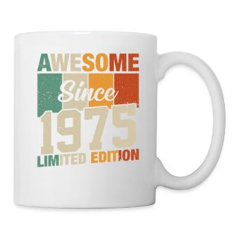 Millésime 1975 Légendes - Mug blanc - blanc - Droite