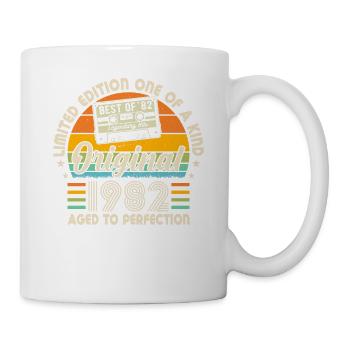 Légendes de 1982 - Mug blanc - blanc - Droite