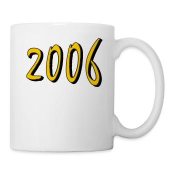 BIRTHDAY YEAR 2006 - Mug - white - Right
