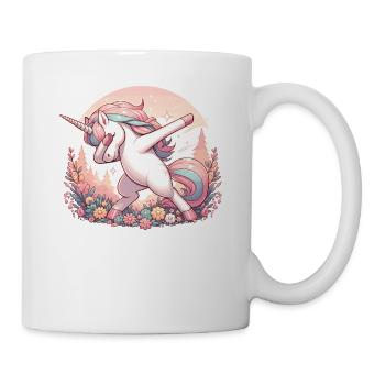 Dab Licorne Dabbing pour les amateurs de licornes - Mug blanc - blanc - Droite