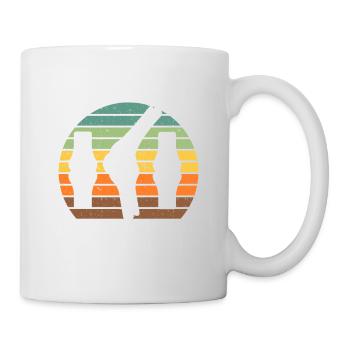 Kinésithérapeute Physiothérapie - Mug blanc - blanc - Droite