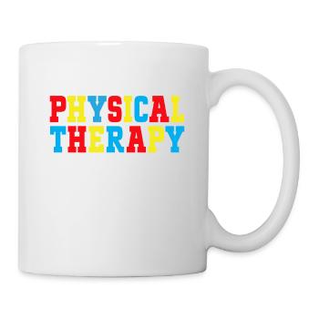 Kinésithérapeute Physiothérapie - Mug blanc - blanc - Droite