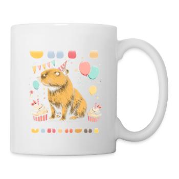 Capy Birthday - Mug - white - Right
