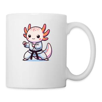 Sports Axolotls Martial Arts Karate Axolotl - Mug - white - Right