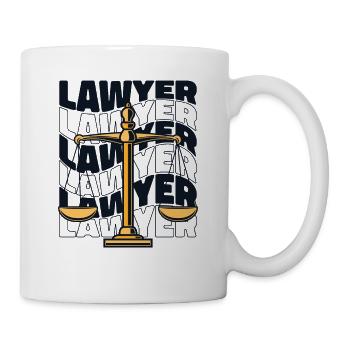 Lawyer Legal Counsel Attorney General Law - Mug - white - Right